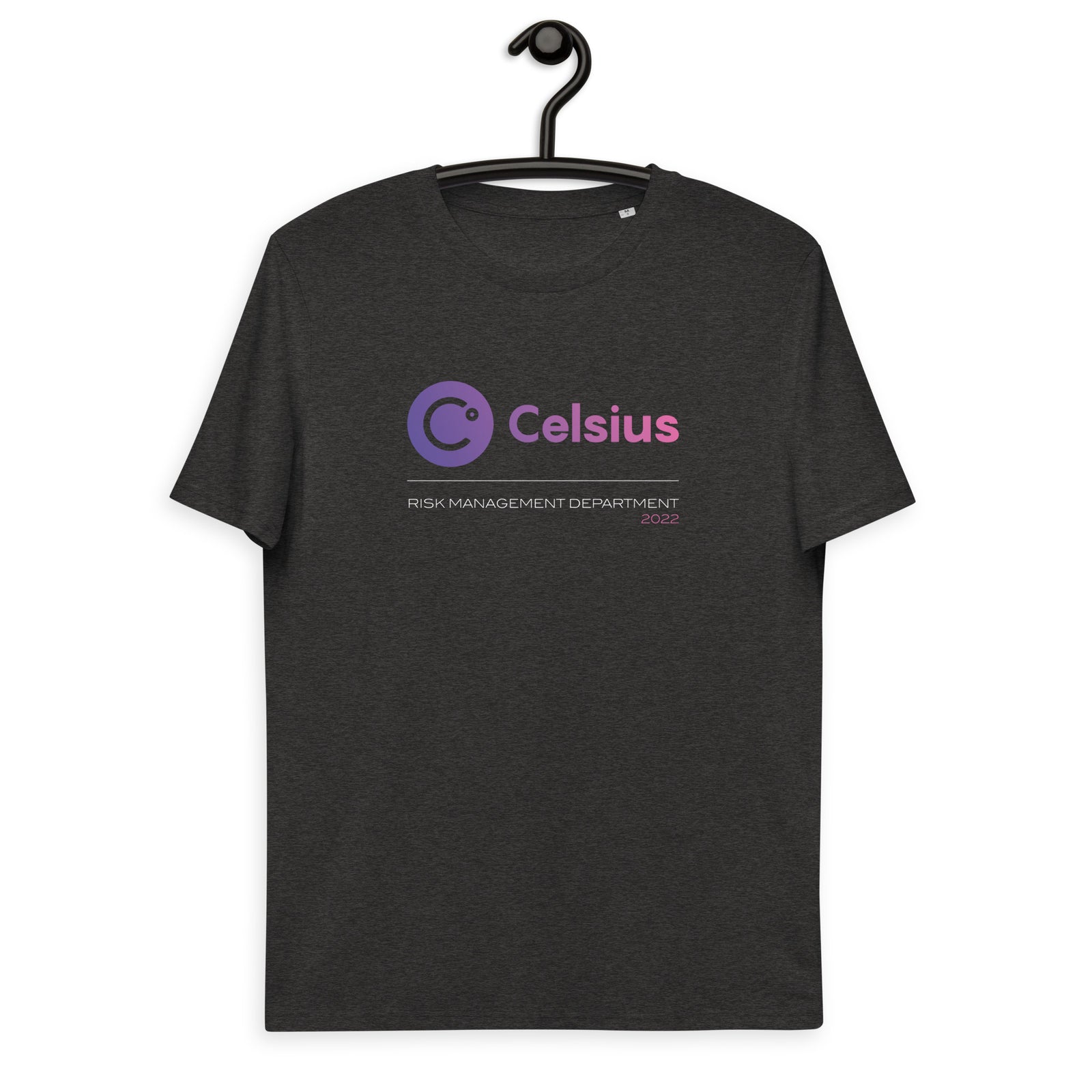 Celsius Risk Management | Organic Cotton | Bitcoin T-Shirt | Unisex