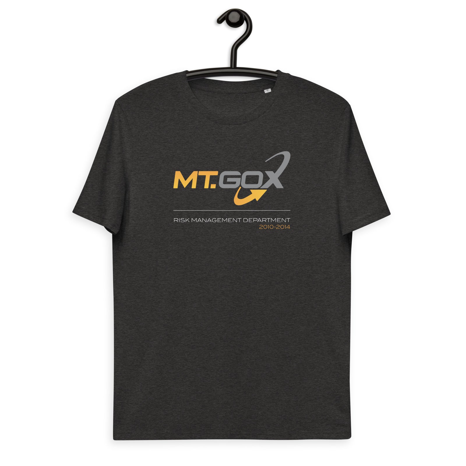 Mt. Gox Risk Management | Organic Cotton | Bitcoin T-Shirt | Unisex