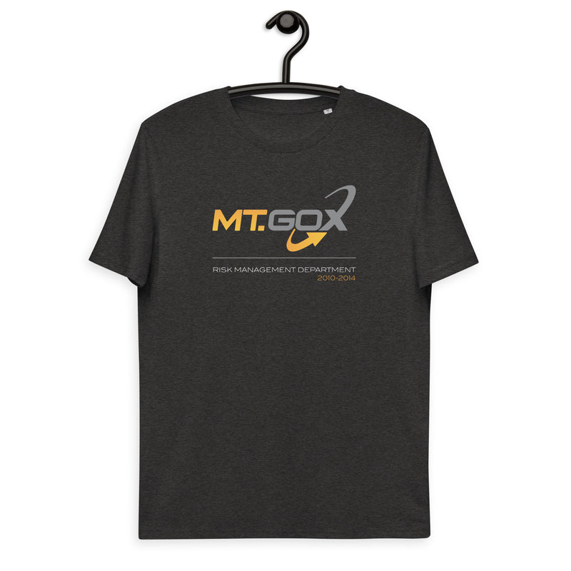 Mt. Gox Risk Management | Organic Cotton | Bitcoin T-Shirt | Unisex