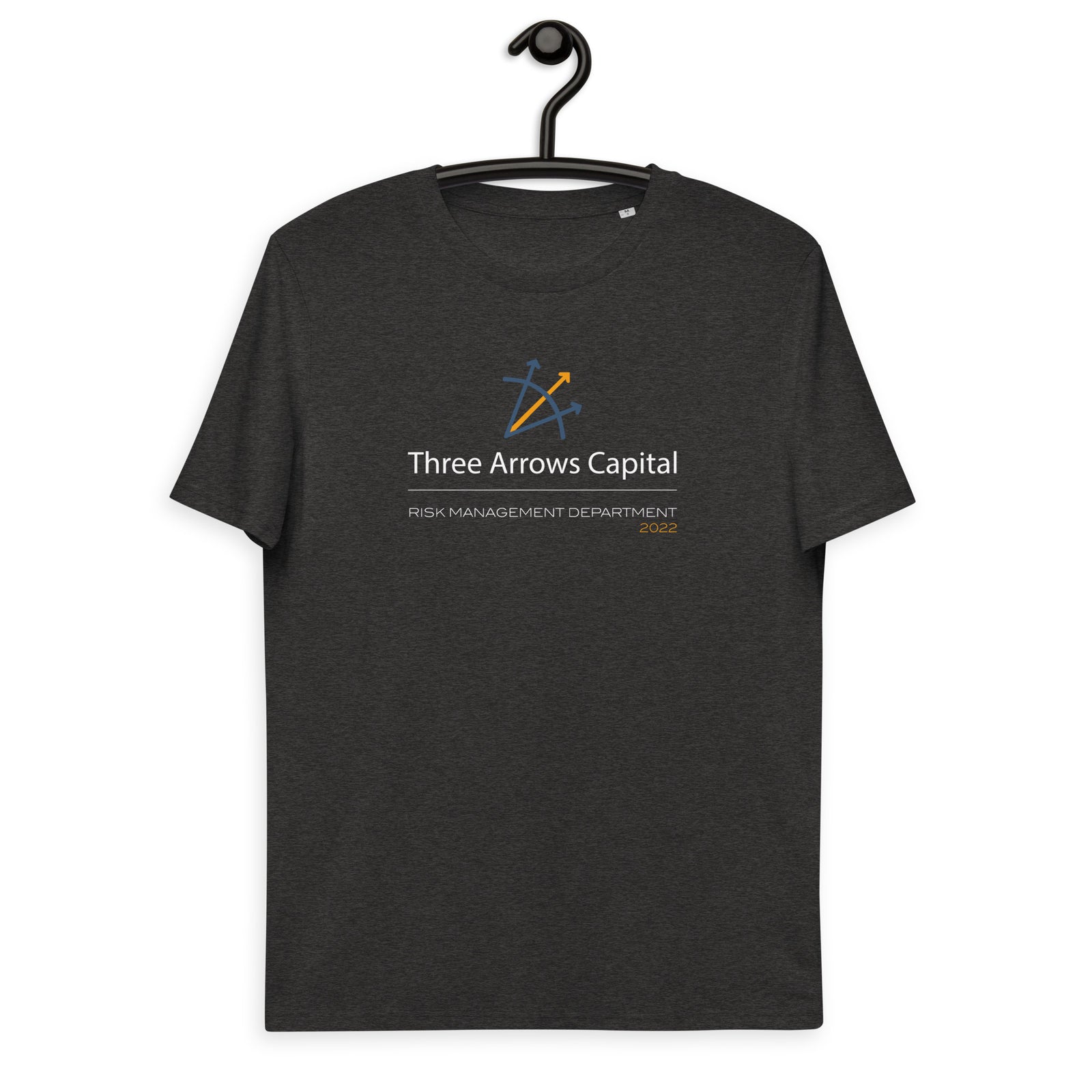 Three Arrows Capital Risk Management | Organic Cotton | Bitcoin T-Shirt | Unisex