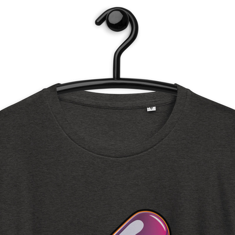 Pocket Bitcoin Orange Pill Men's Organic Cotton T-Shirt