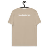 Bitcoin Satsymbol Vorne&Hinten Basic Bio-T-Shirt für Männer