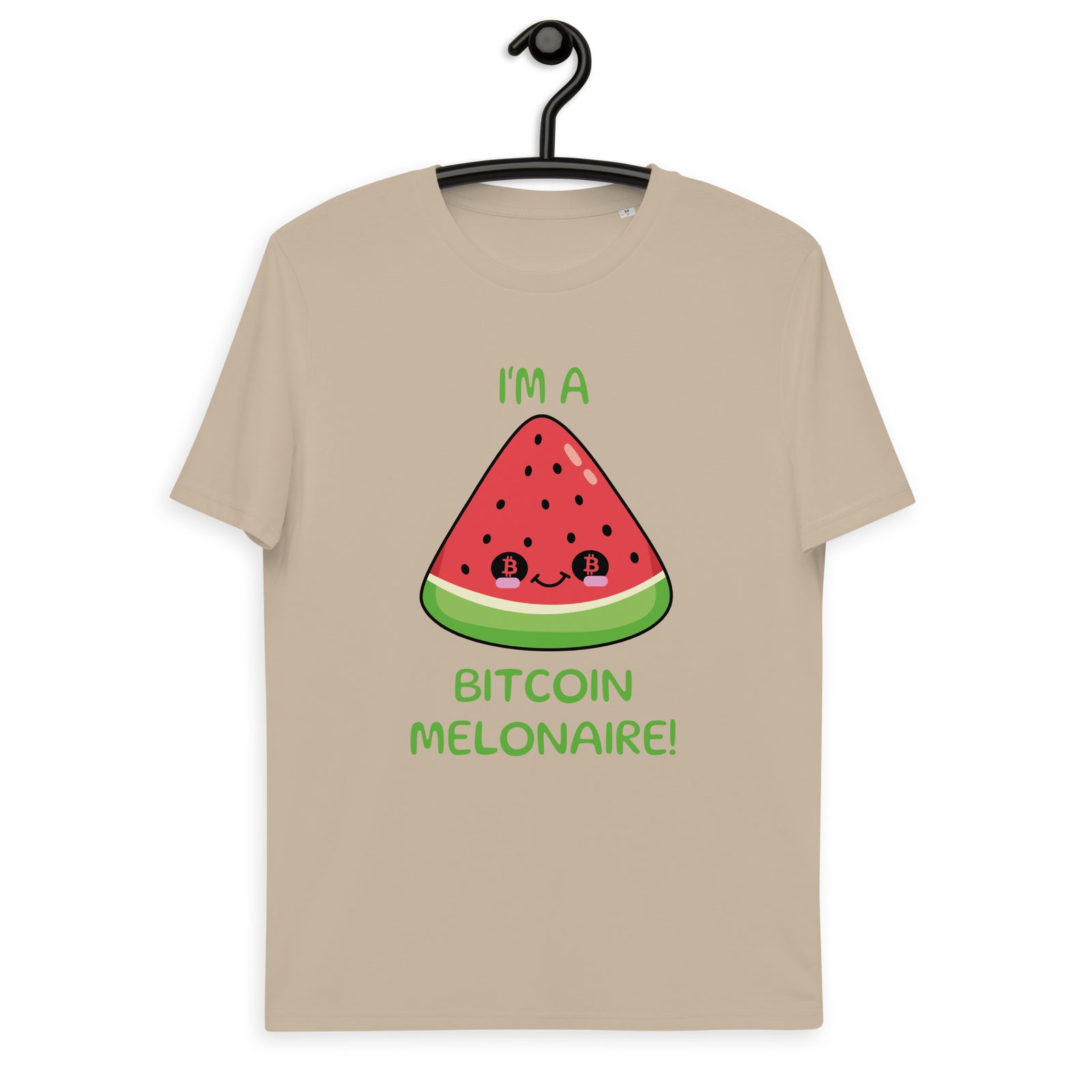 Bitcoin Melon Men's Organic Cotton T-Shirt