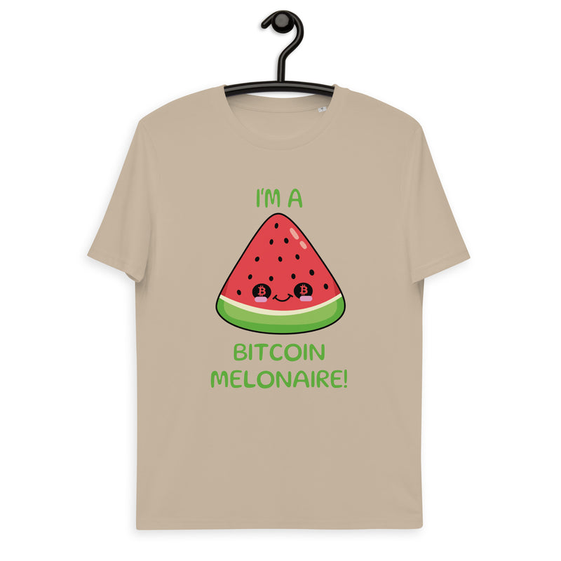 Bitcoin Melon Men's Organic Cotton T-Shirt