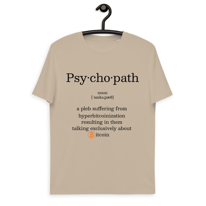 Bitcoin Psychopath Basic Bio-T-Shirt für Männer