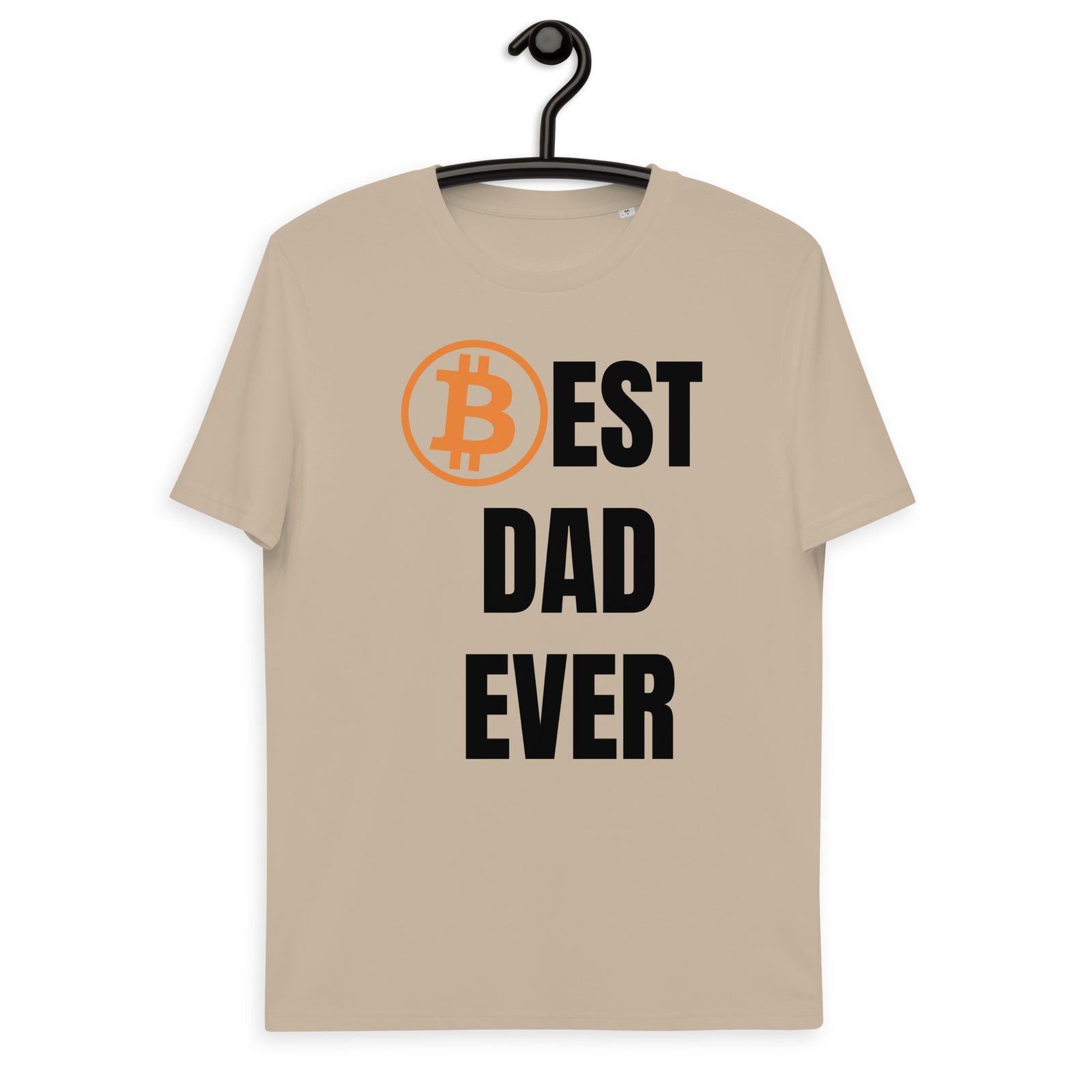 Bitcoin Family DAD Basic Bio-T-Shirt für Männer