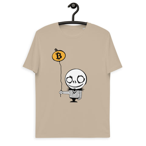 Bitcoin Halloween Men's Organic Cotton T-Shirt