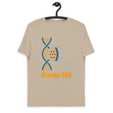 Bitcoin Orange DNA Basic Bio-T-Shirt für Männer