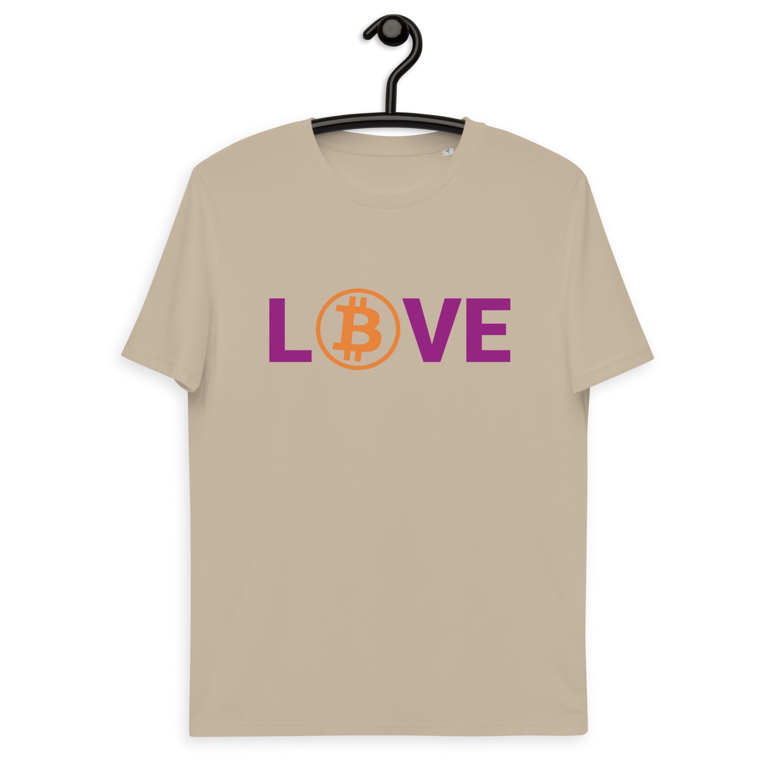 Bitcoin LOVE Men's Organic Cotton T-Shirt