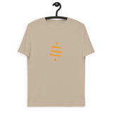 Bitcoin Satsymbol Men's Organic Cotton T-Shirt