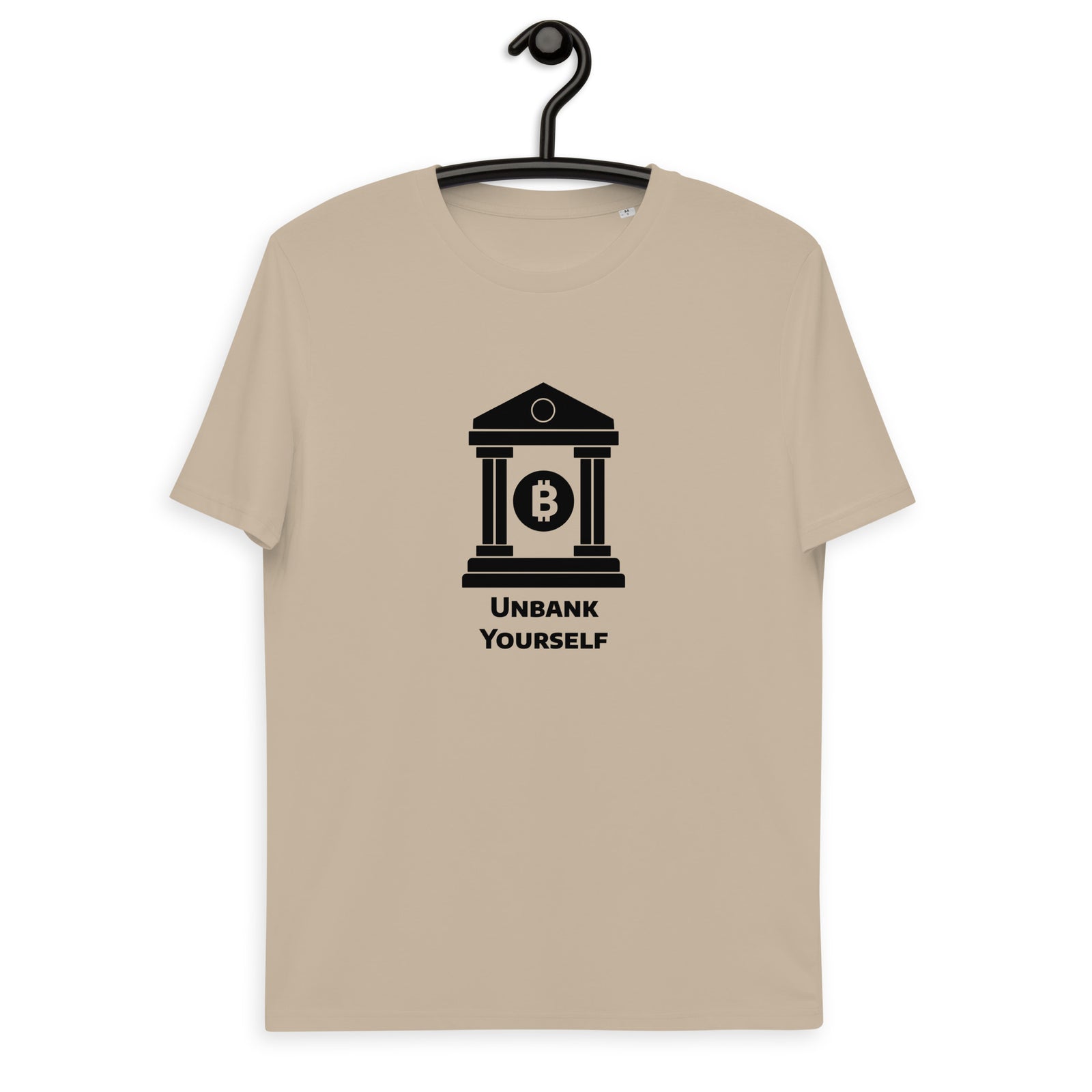 Bitcoin Unbank Yourself Men's Organic Cotton T-Shirt