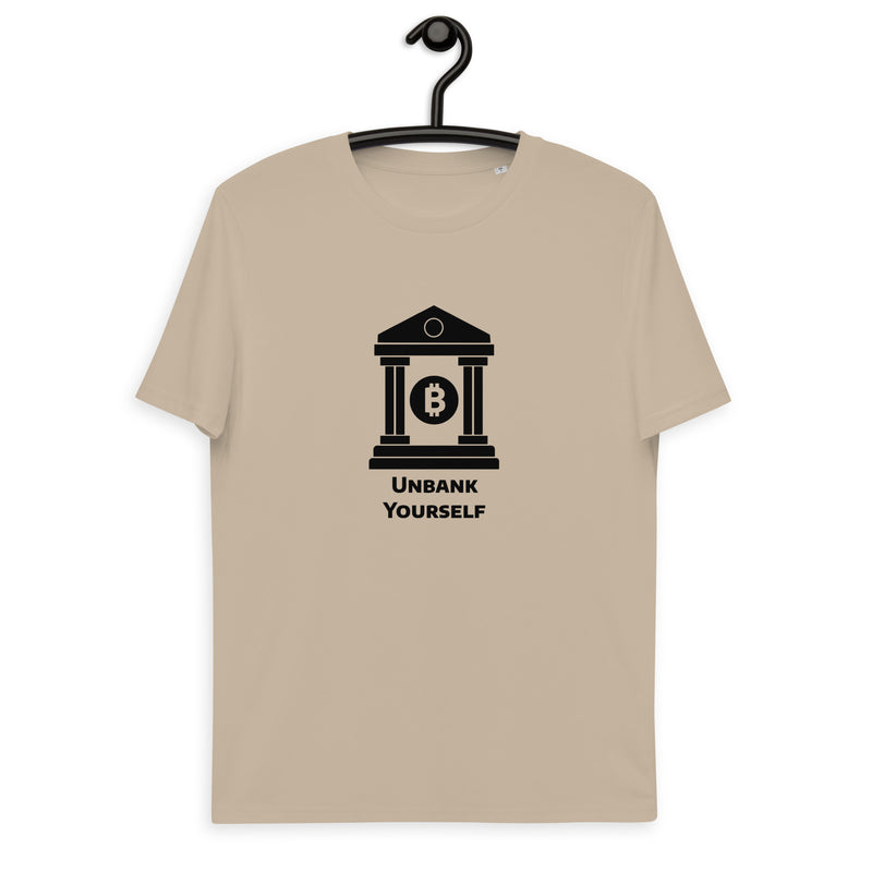 Bitcoin Unbank Yourself Men's Organic Cotton T-Shirt
