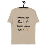 Bitcoin Hard Smart Labor Men's Organic Cotton T-Shirt