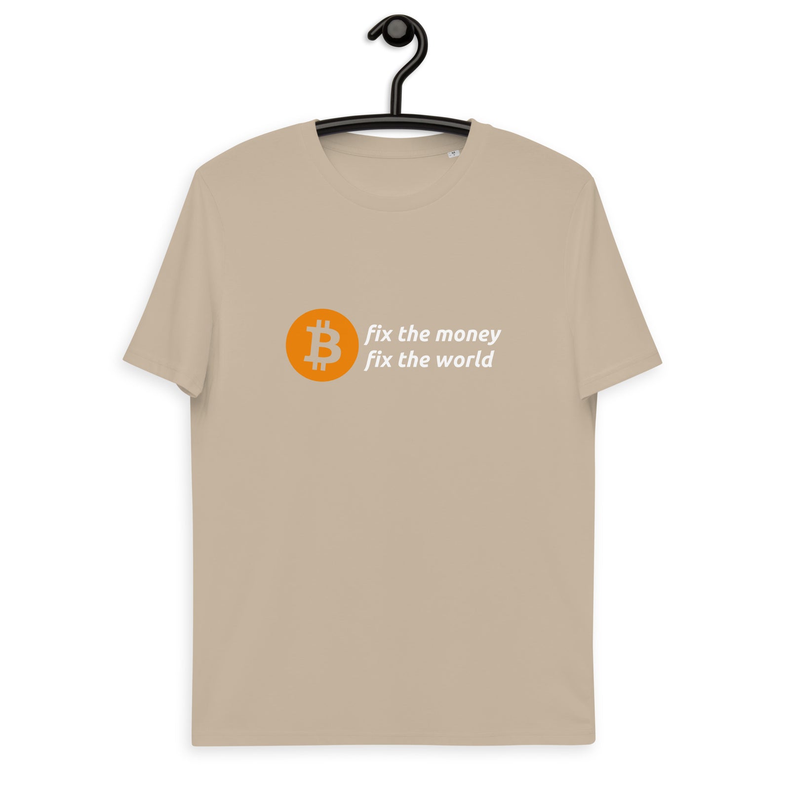 Bitcoin Fix the Money Men's Organic Cotton T-Shirt