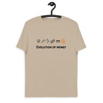 Bitcoin Evolution of Money Basic Bio-T-Shirt für Männer