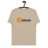 Bitcoin Men's Organic Cotton T-Shirt