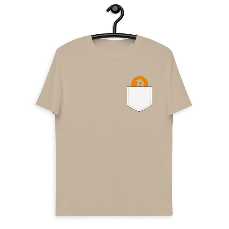 Bitcoin Bag Basic Bio-T-Shirt für Männer