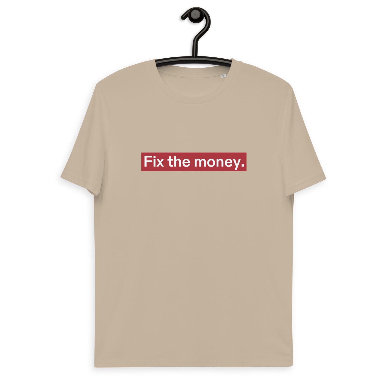 Fix the Money. Men's Organic Cotton | Bitcoin T-Shirt