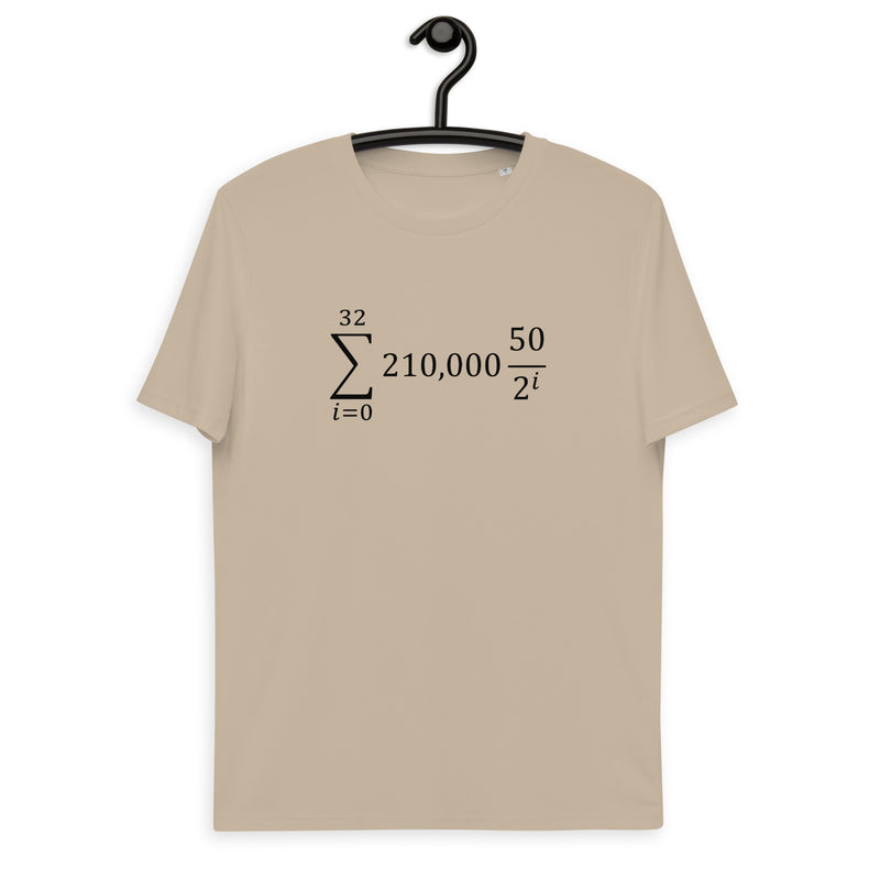 The Bitcoin Formula Men's Organic Cotton | Bitcoin T-Shirt