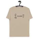 The Bitcoin Formula Men's Organic Cotton T-Shirt