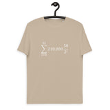 The Bitcoin Formula Men's Organic Cotton T-Shirt