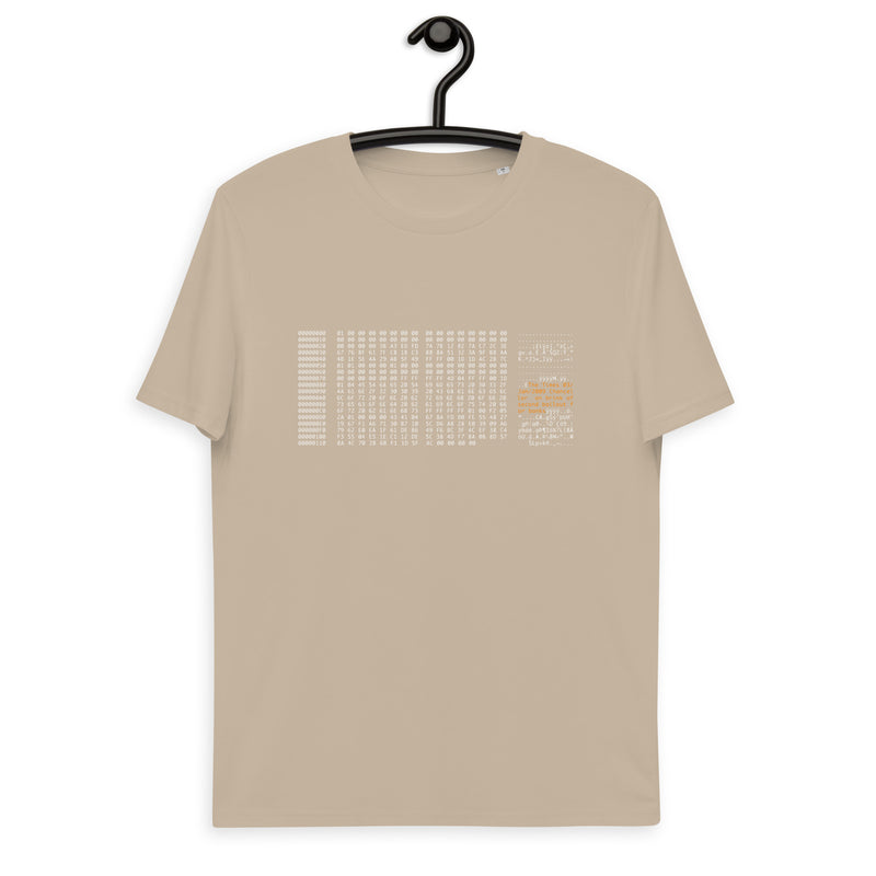 Bitcoin Genesis Block Basic Bio-T-Shirt für Männer