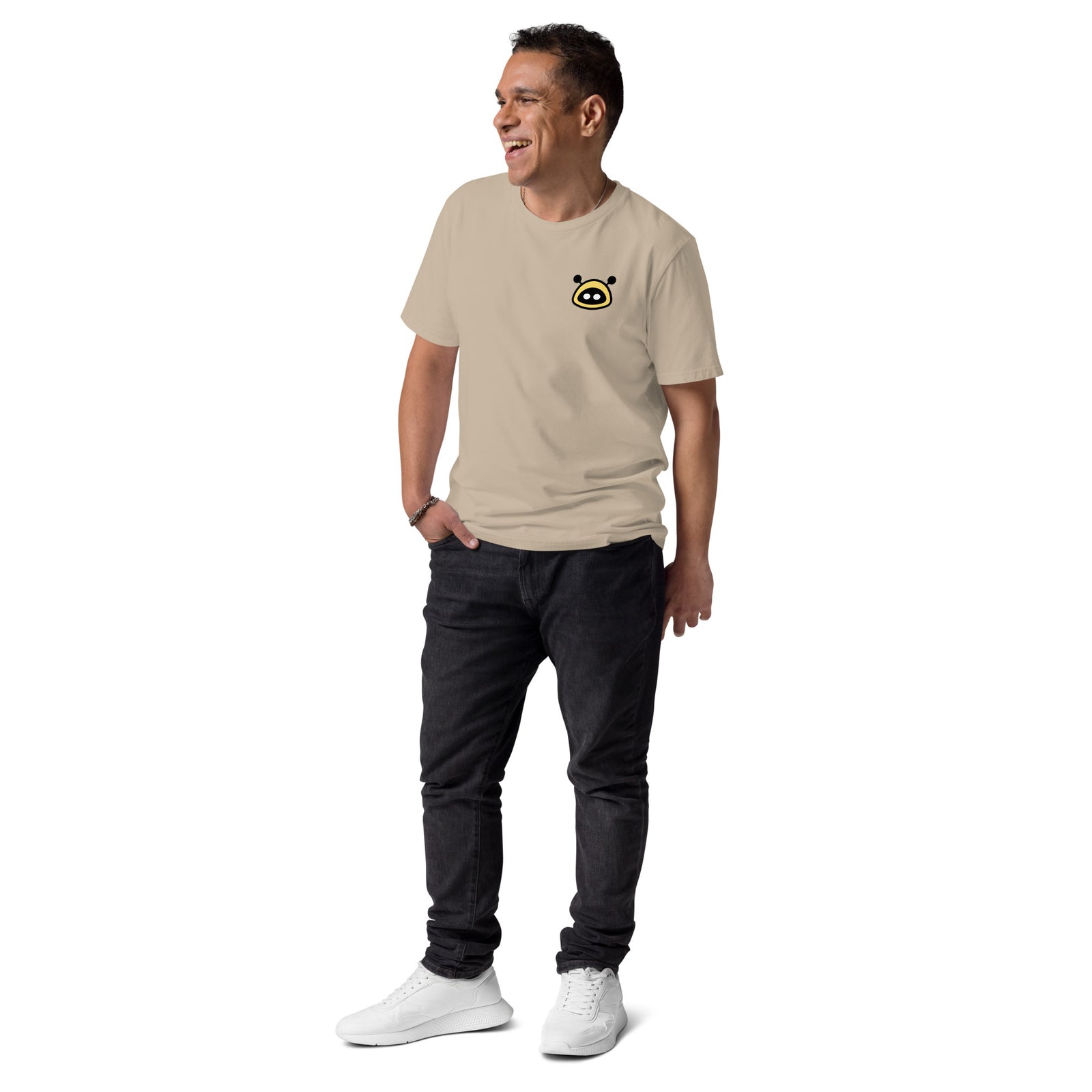 Alby Bitcoin Bee Men's Organic Cotton T-Shirt