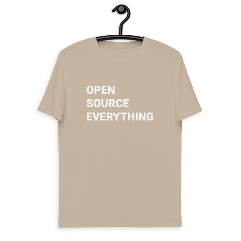 Open Source Everything Men's Organic Cotton | Bitcoin T-Shirt