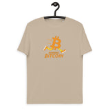 Running Bitcoin Men's Organic Cotton T-Shirt