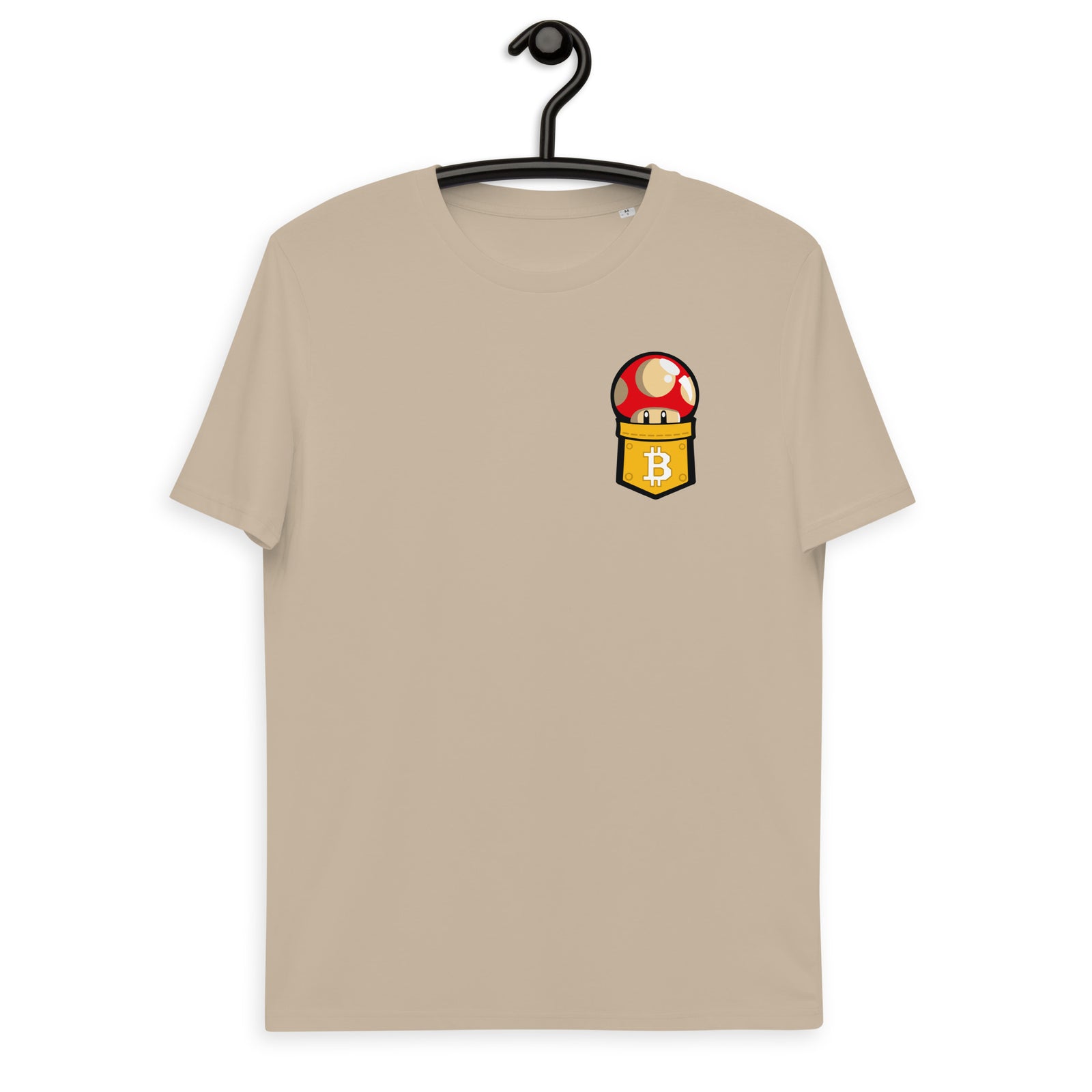 Super Bitcoin Toad Men's Organic Cotton T-Shirt