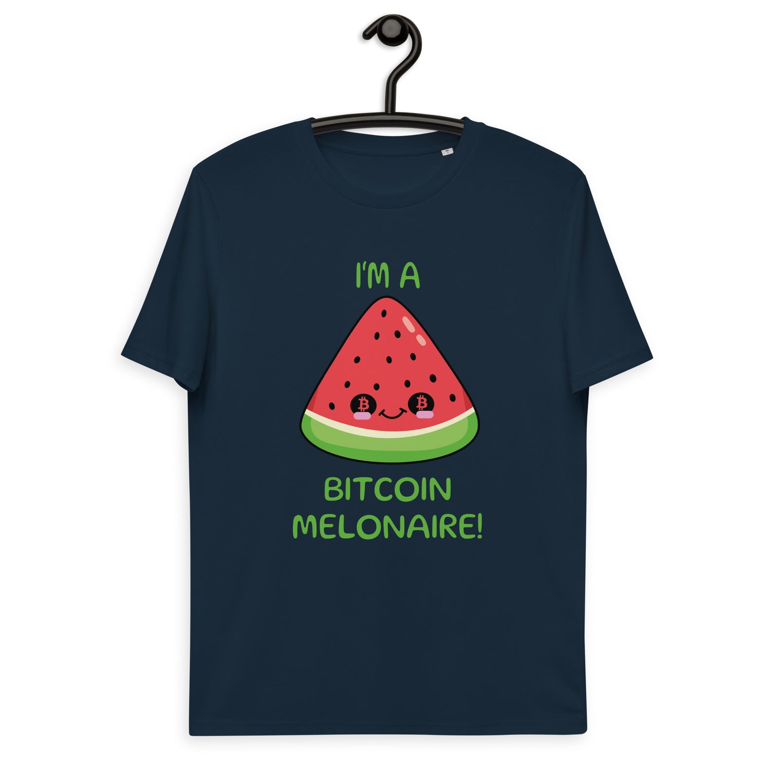 Bitcoin Melon Men's Organic Cotton T-Shirt
