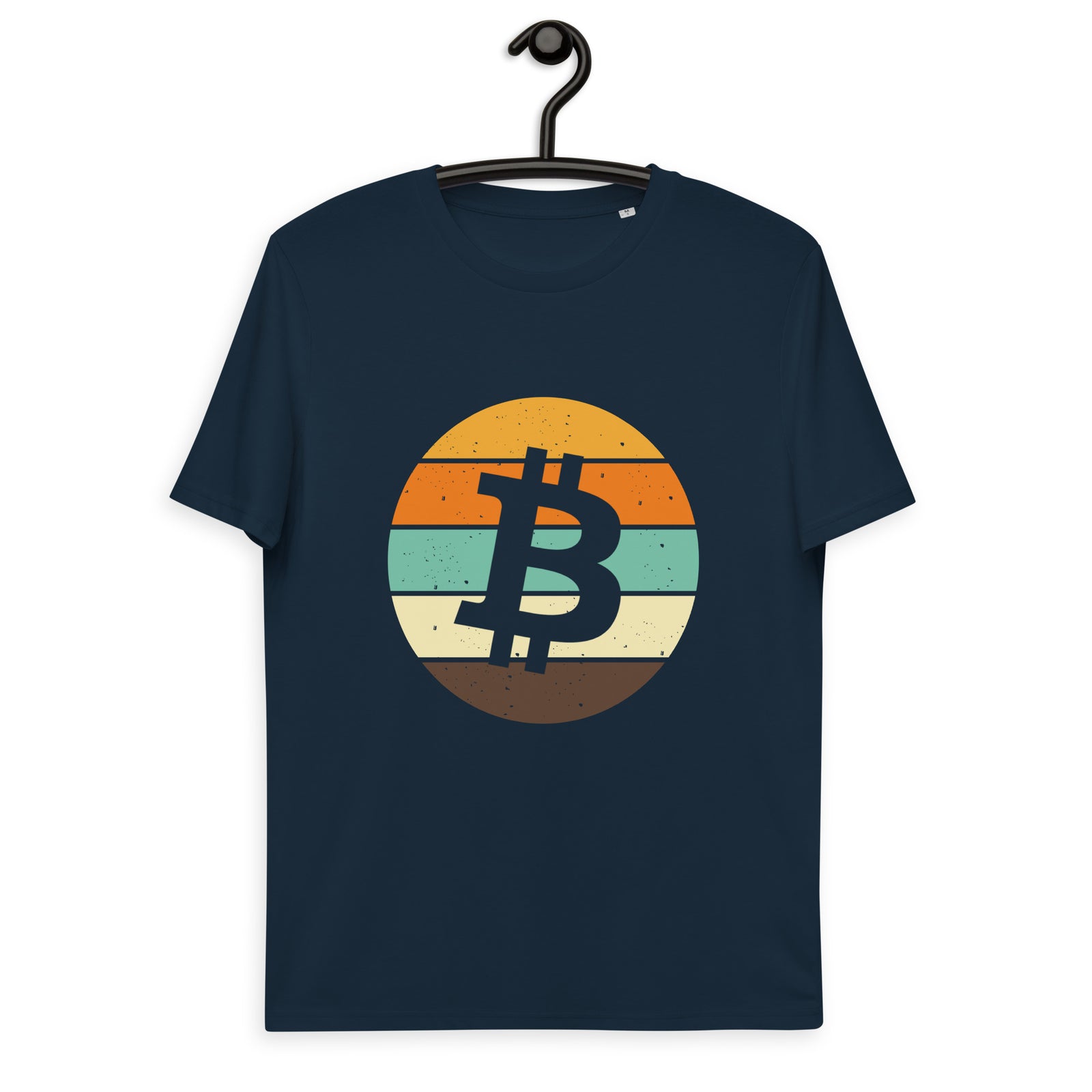 Bitcoin Retro Men's Organic Cotton T-Shirt