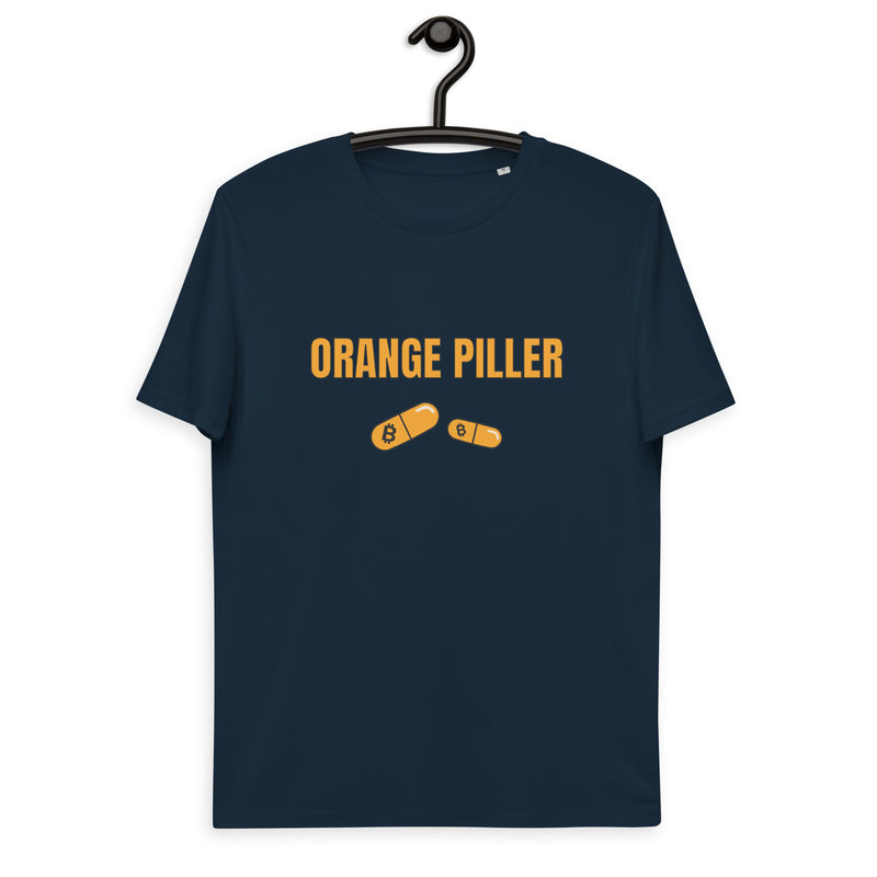 Bitcoin Orange Piller Men's Organic Cotton T-Shirt