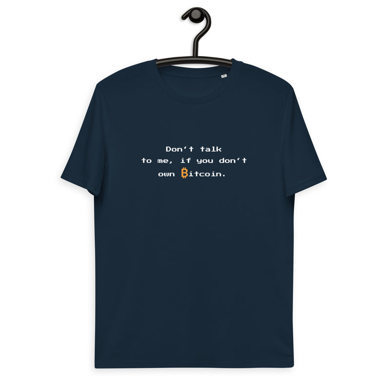 Bitcoin Talk Men's Organic Cotton T-Shirt