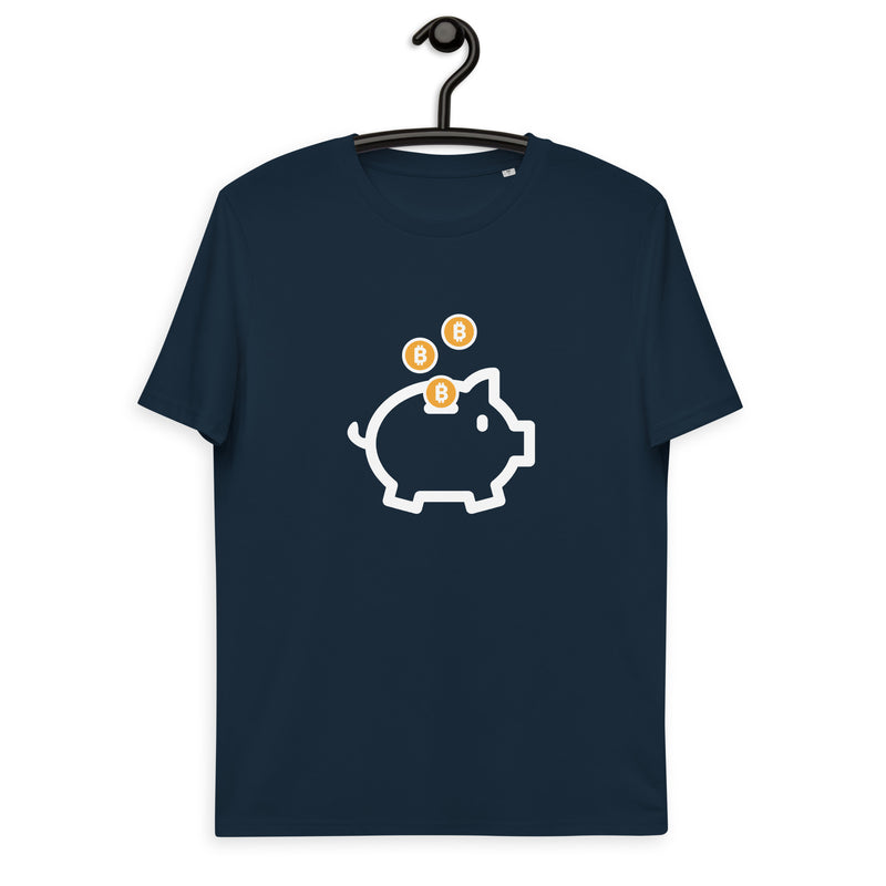 Bitcoin Piggy Bank Men's Organic Cotton T-Shirt