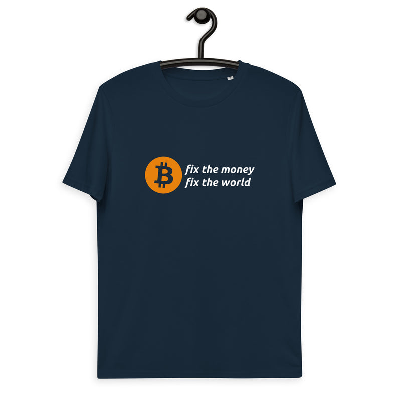 Bitcoin Fix the Money Men's Organic Cotton T-Shirt