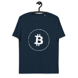Bitcoin Symbol Basic Bio-T-Shirt für Männer