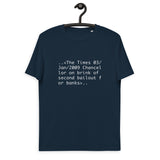 Bitcoin Chancellor Men's Organic Cotton T-Shirt