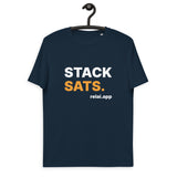 Relai Stack Sats Men's Organic Cotton T-Shirt