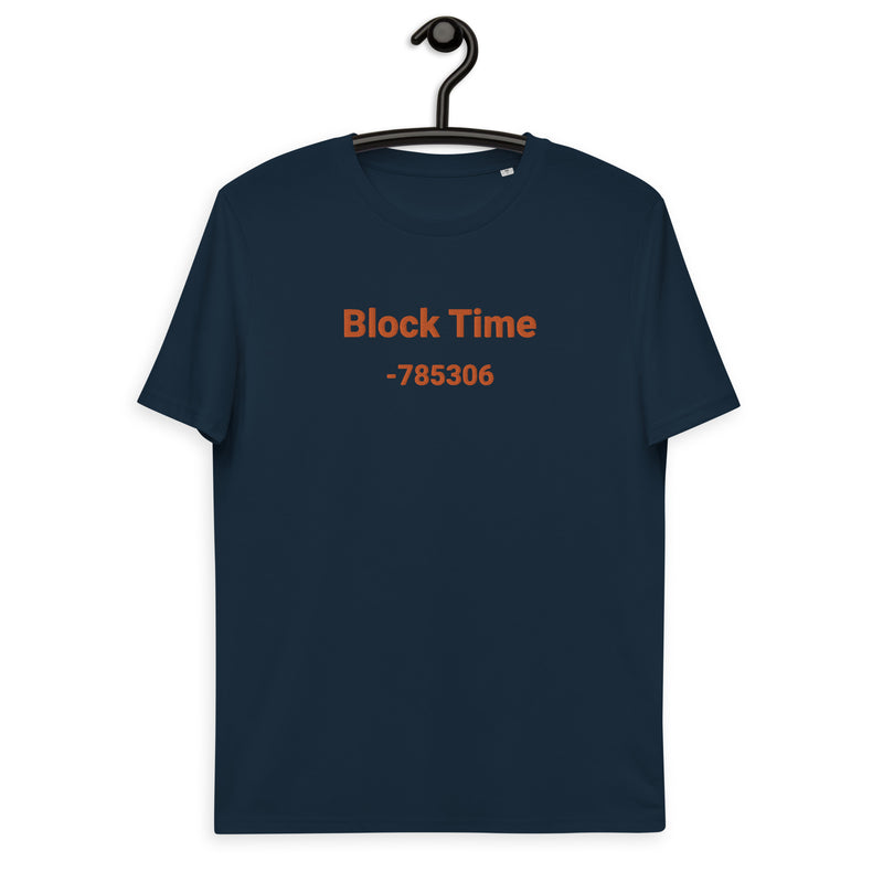 Block Time Personalized Women's Organic Cotton | Bitcoin T-Shirt