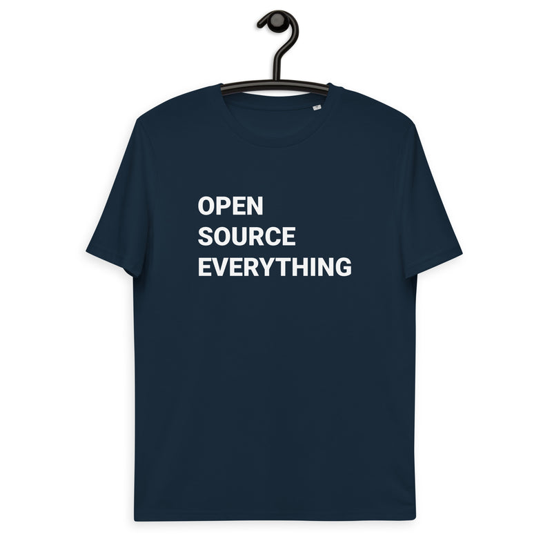 Open Source Everything Men's Organic Cotton | Bitcoin T-Shirt