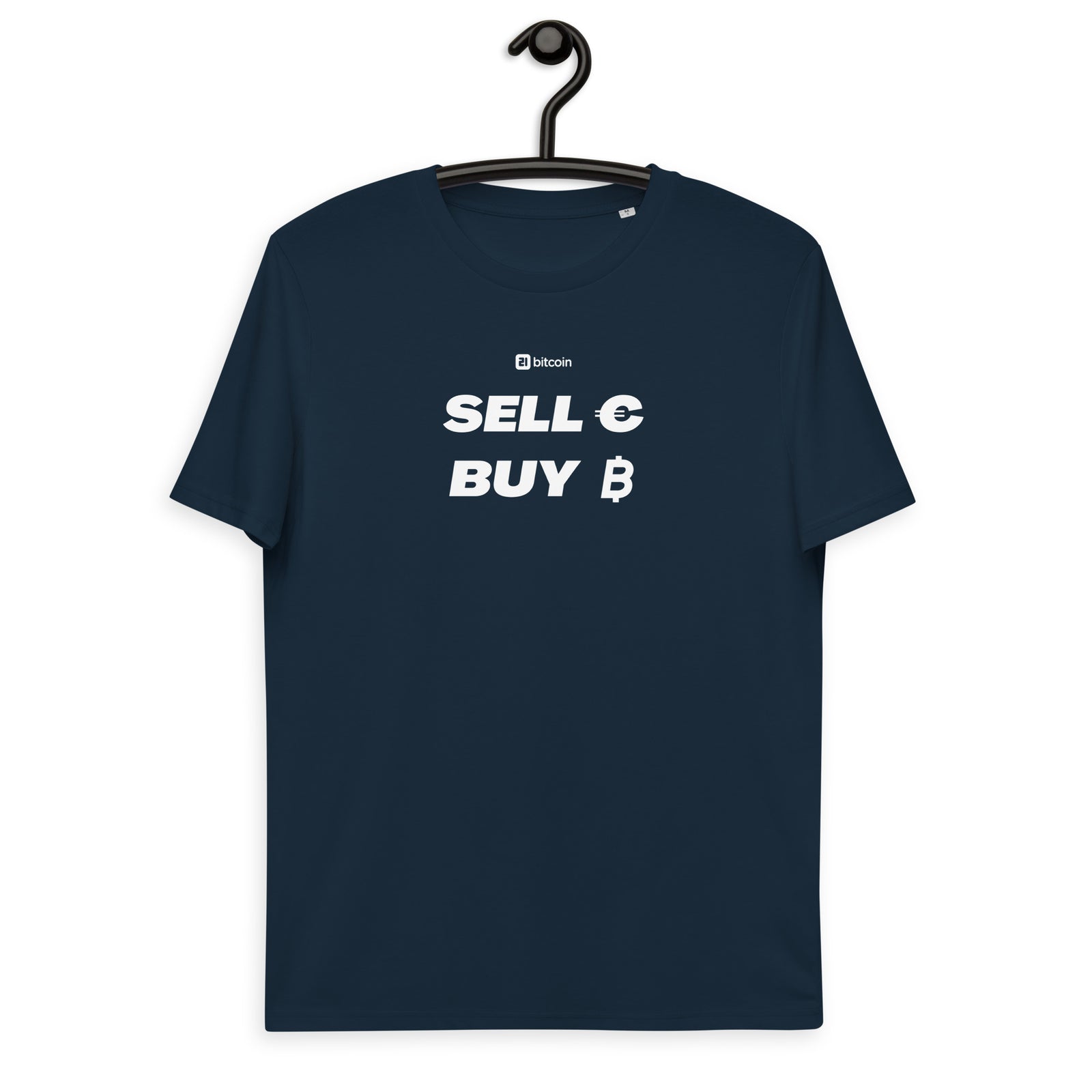 21bitcoin Men's Organic Cotton | Bitcoin T-Shirt