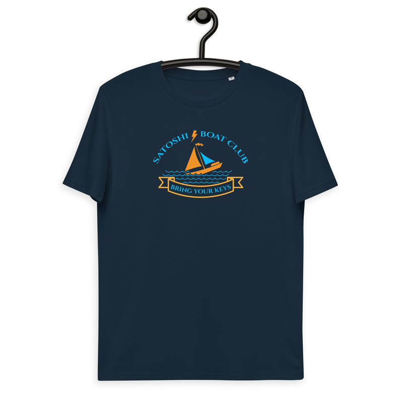 Satoshi Boat Club | Organic Cotton | Bitcoin T-Shirt | Unisex