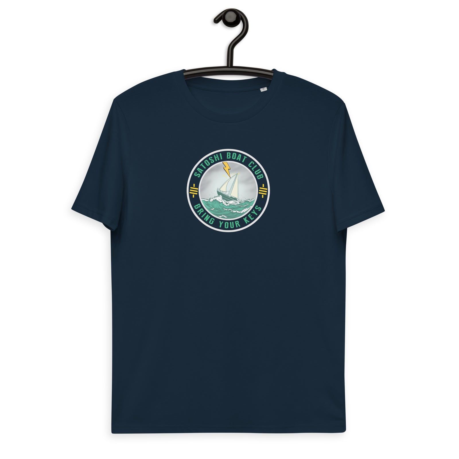 Satoshi Boat Club | Organic Cotton | Bitcoin T-Shirt | Unisex