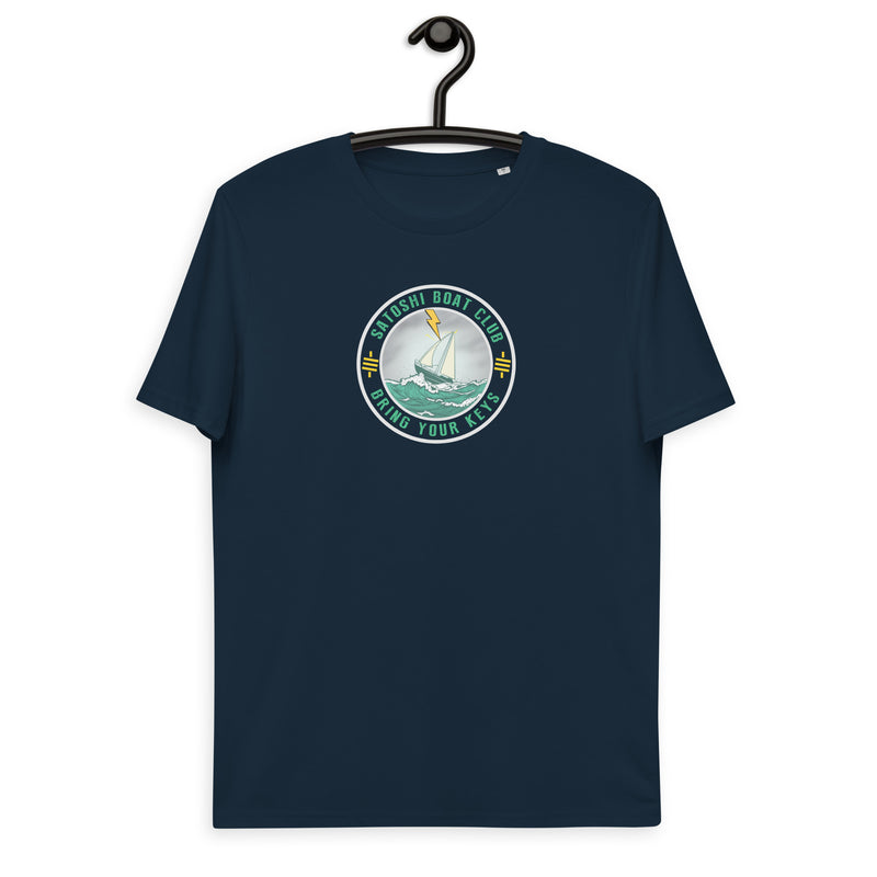 Satoshi Boat Club | Organic Cotton | Bitcoin T-Shirt | Unisex