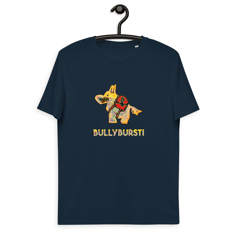 Bullybursti Men's Organic Cotton | Bitcoin T-Shirt