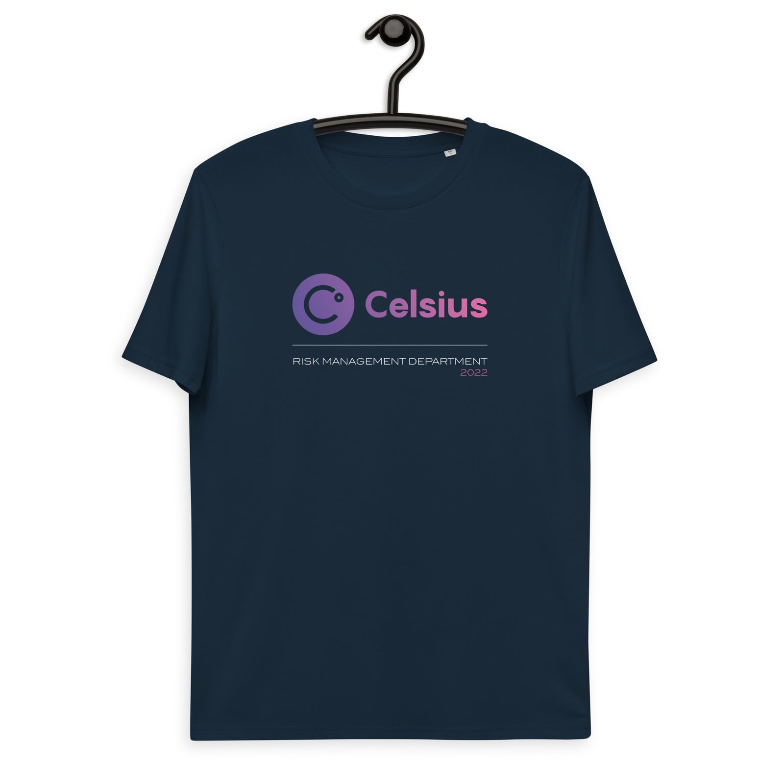 Celsius Risk Management | Organic Cotton | Bitcoin T-Shirt | Unisex