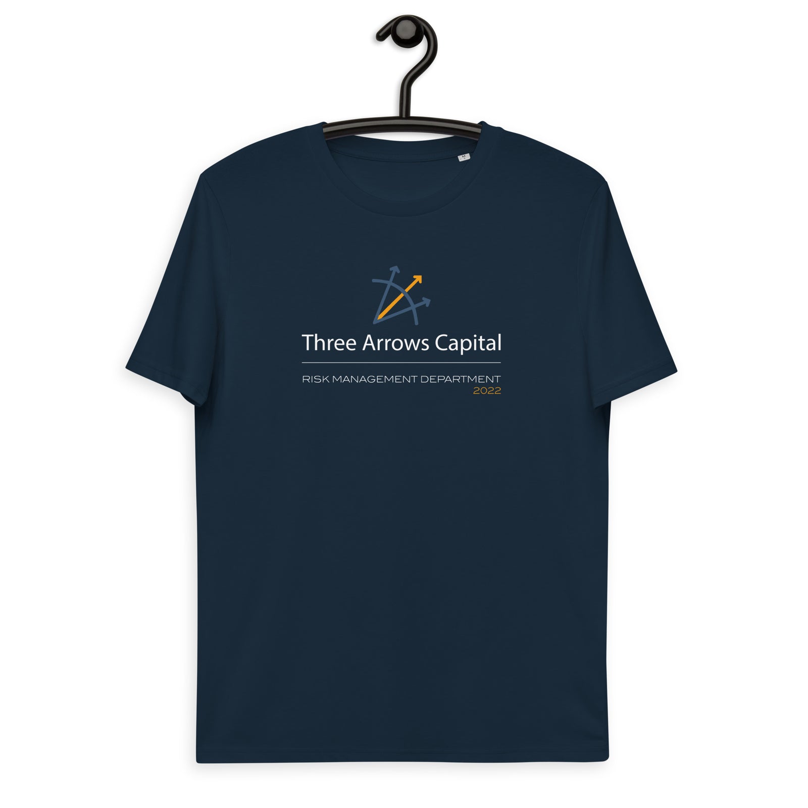 Three Arrows Capital Risk Management | Organic Cotton | Bitcoin T-Shirt | Unisex