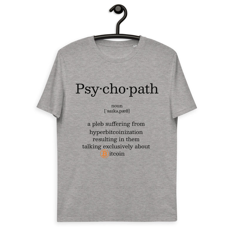 Bitcoin Psychopath Basic Bio-T-Shirt für Männer