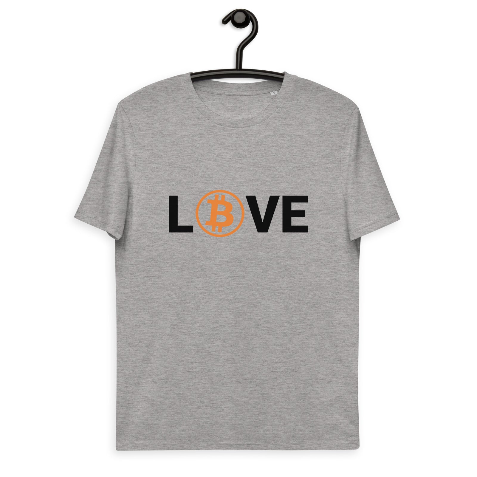 Bitcoin LOVE Men's Organic Cotton T-Shirt